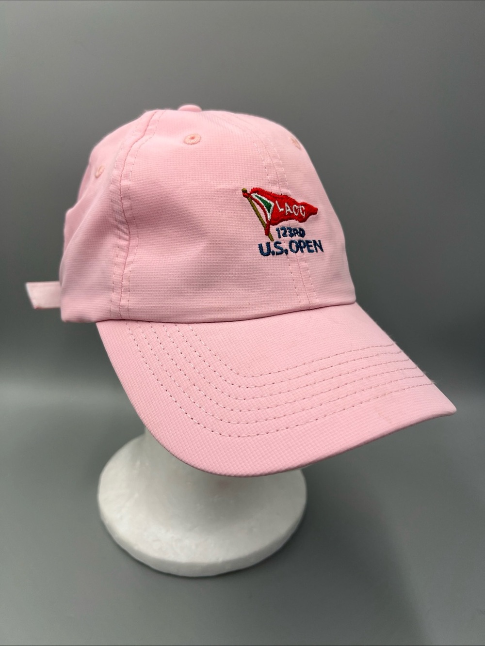 Los Angeles Country Club 123rd US Open Hat, Adjustable Cap. Light Pink Small Fit